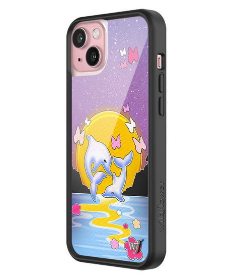 Dolphin Sunset iPhone Case