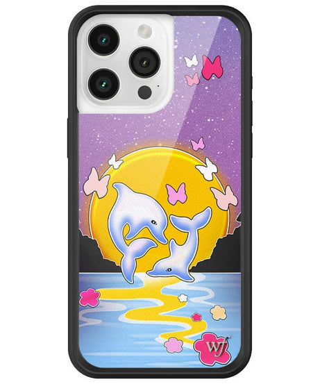 Dolphin Sunset iPhone Case
