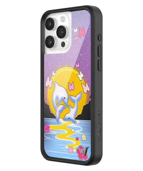 Dolphin Sunset iPhone Case