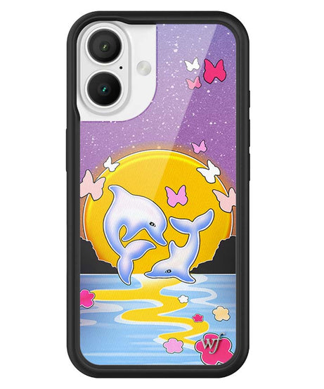 Dolphin Sunset iPhone Case