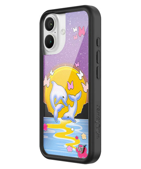Dolphin Sunset iPhone Case