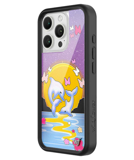 Dolphin Sunset iPhone Case