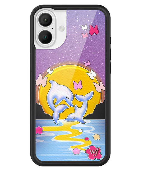 Dolphin Sunset iPhone Case