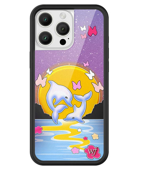 Dolphin Sunset iPhone Case