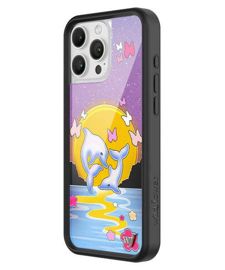 Dolphin Sunset iPhone Case