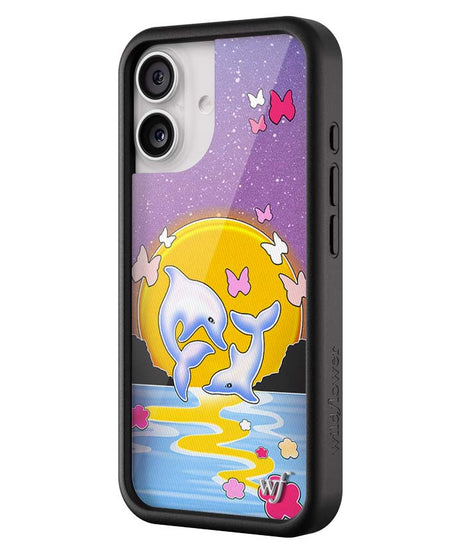 Dolphin Sunset iPhone Case