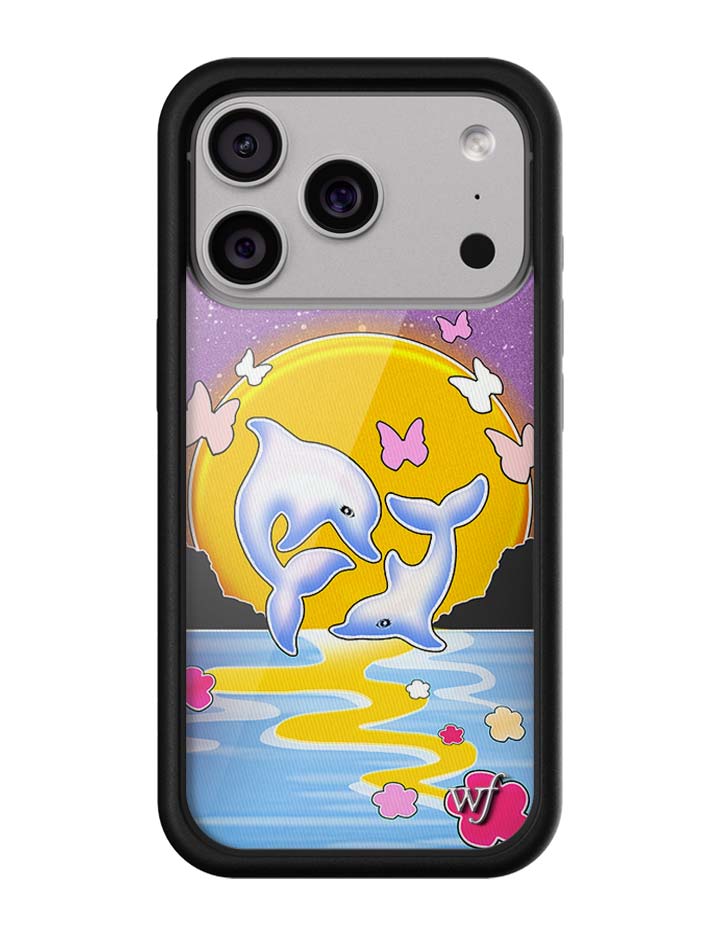 Dolphin Sunset iPhone Case