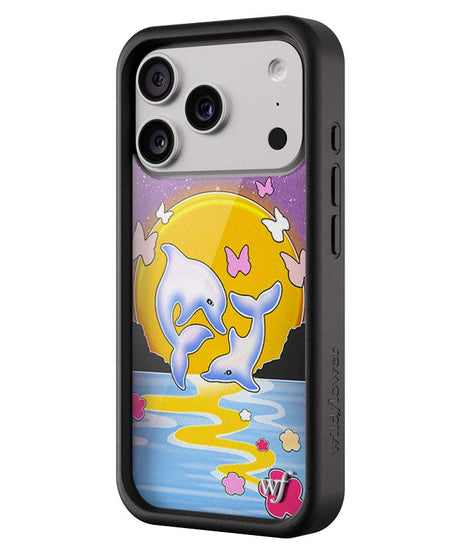 Dolphin Sunset iPhone Case