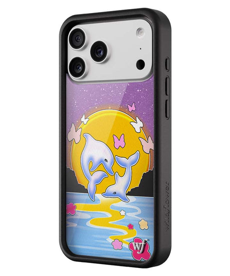 Dolphin Sunset iPhone Case