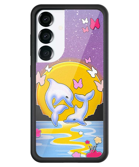 Dolphin Sunset Samsung Galaxy Case