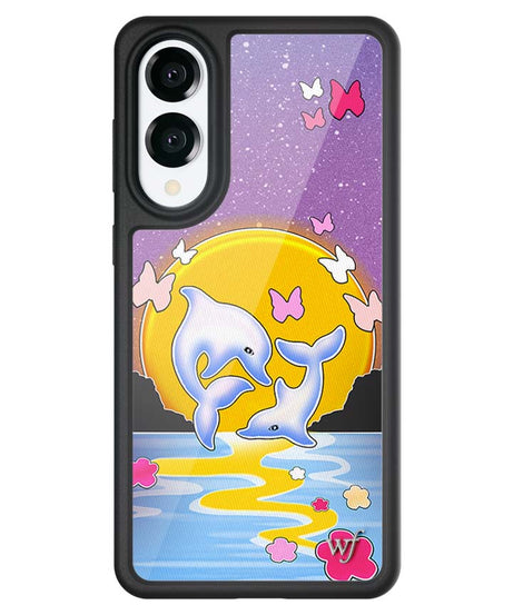 Dolphin Sunset Samsung Galaxy Case