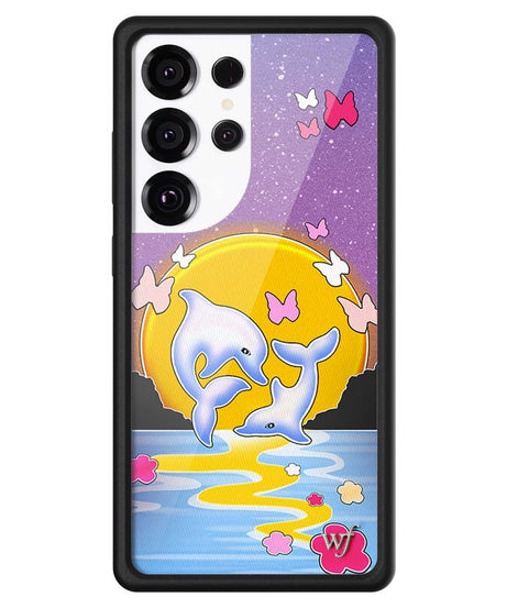 Dolphin Sunset Samsung Galaxy Case