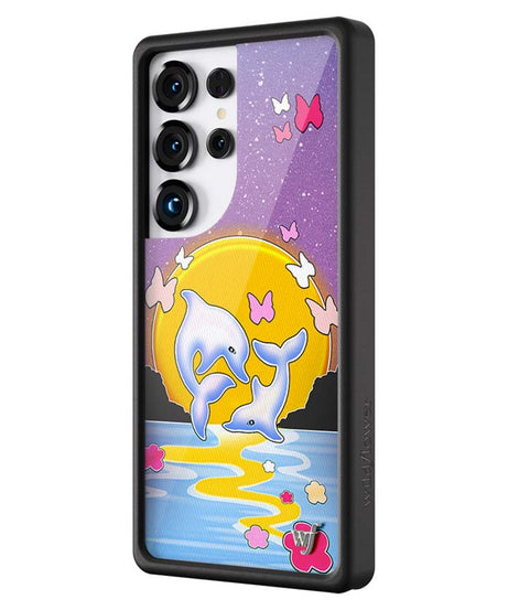 Dolphin Sunset Samsung Galaxy Case