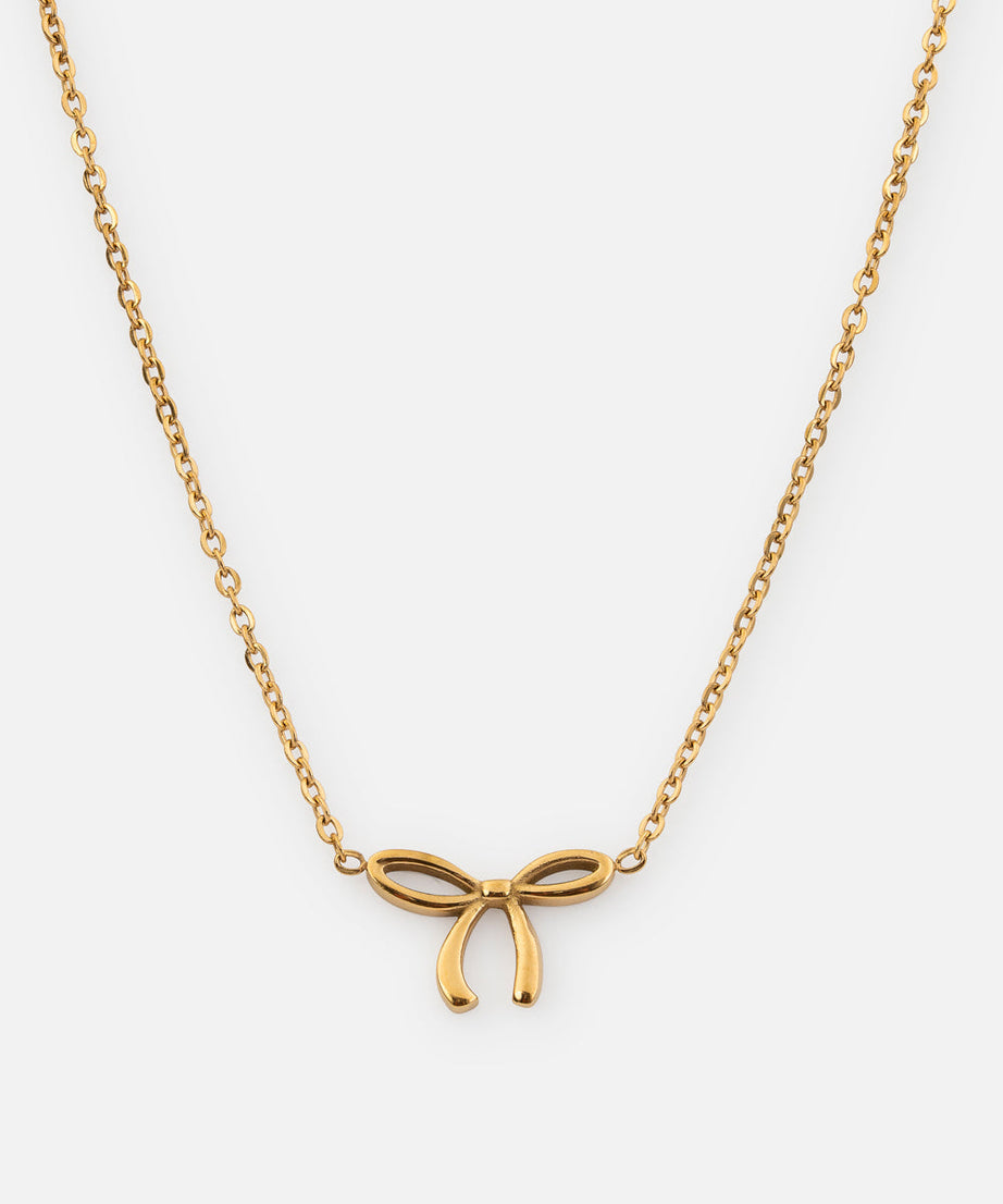 Dainty Bow Necklace