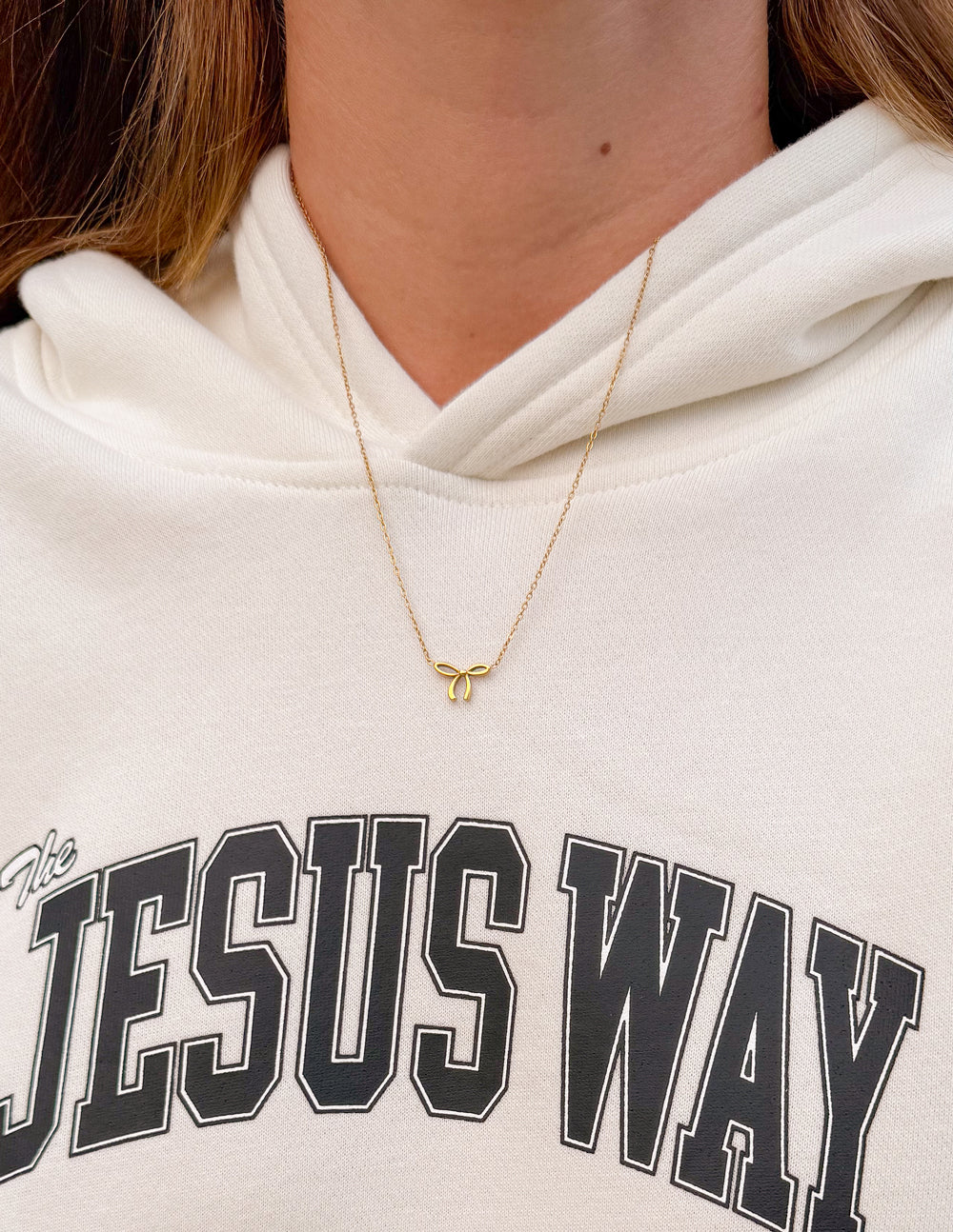 Dainty Bow Necklace