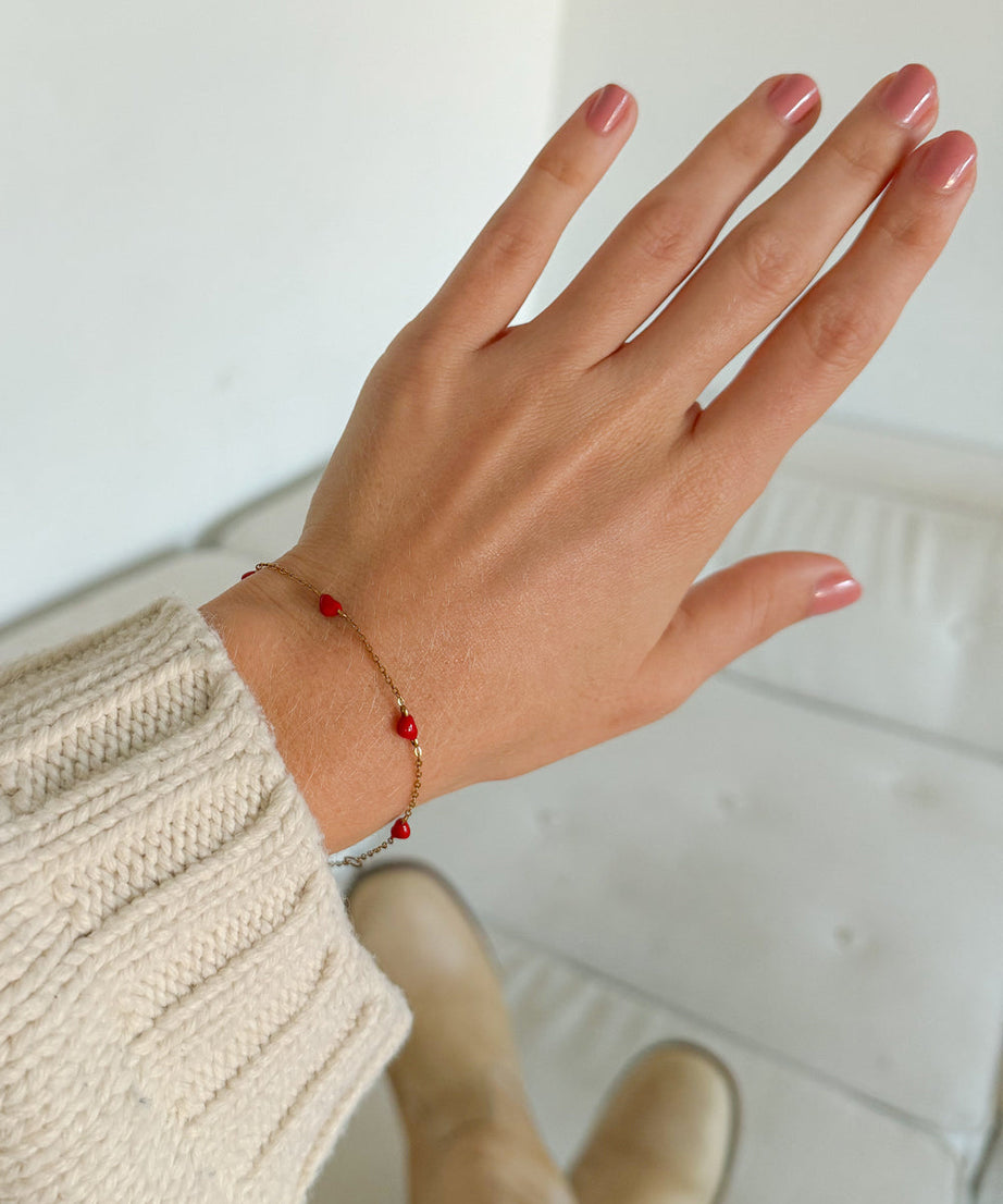 Dainty Love Link Bracelet