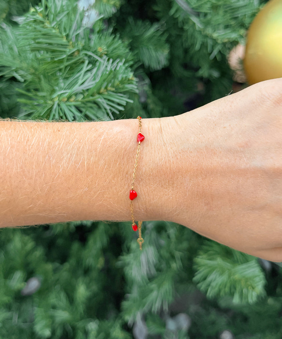 Dainty Love Link Bracelet