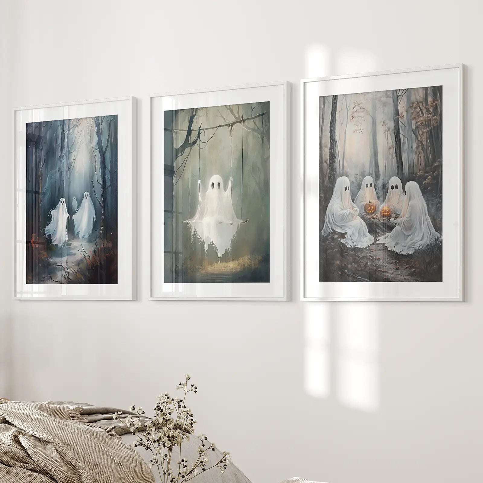 Dunkle Halloween Gruselige Geister Wandbilder Dekoration