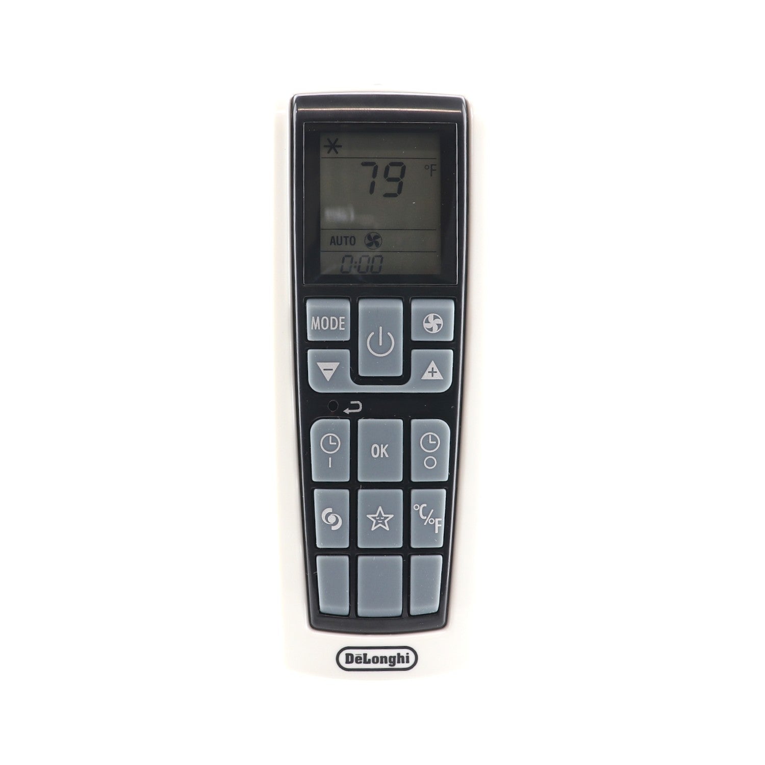 DeLonghi 5515110271 Portable Air Conditioner Remote Control | IR | LCD screen- 5515110271