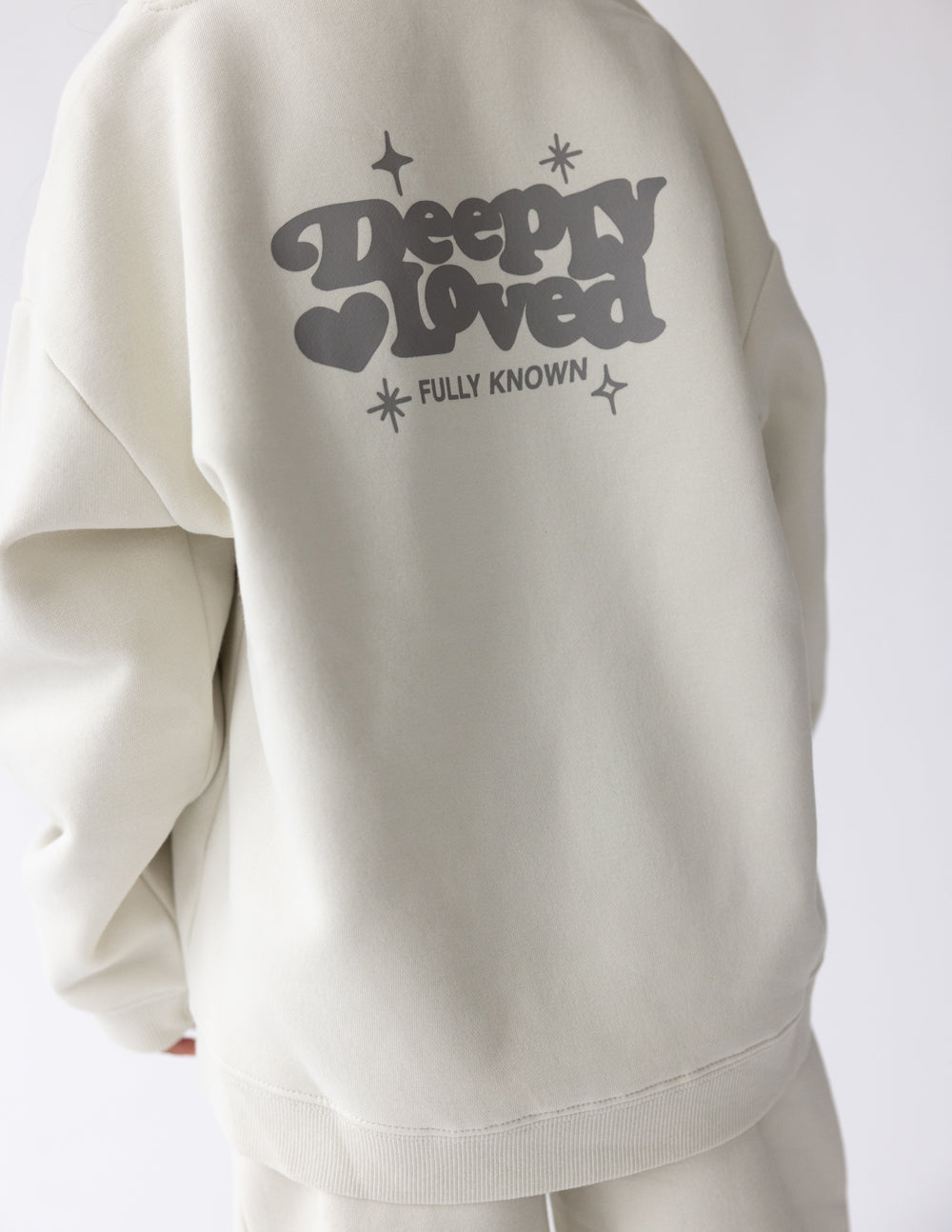Kinder Hoodie "Liebevoll geliebt"