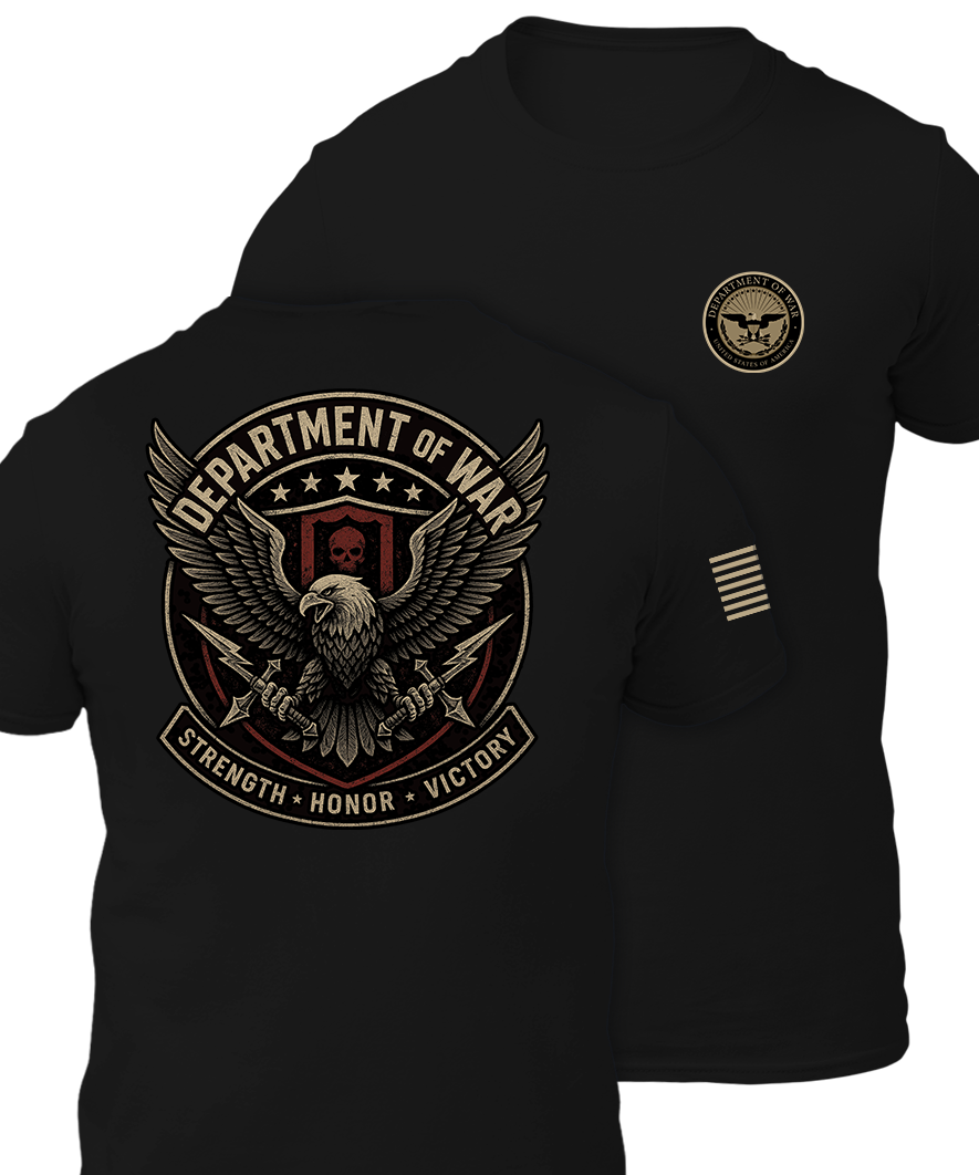 Department Of War (Two Sided) Shirt