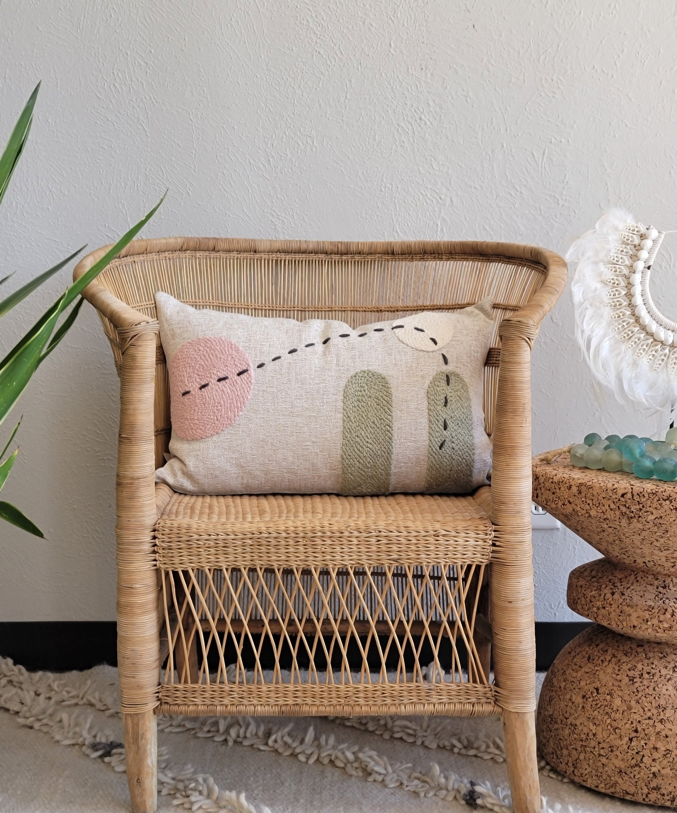 Desert Dawn Throw Pillow