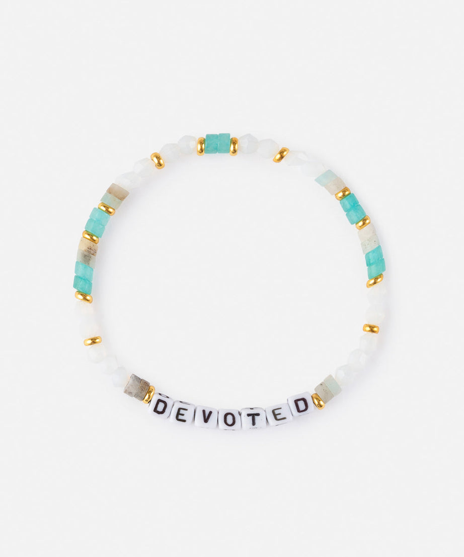 Devoted Letter Bracelet