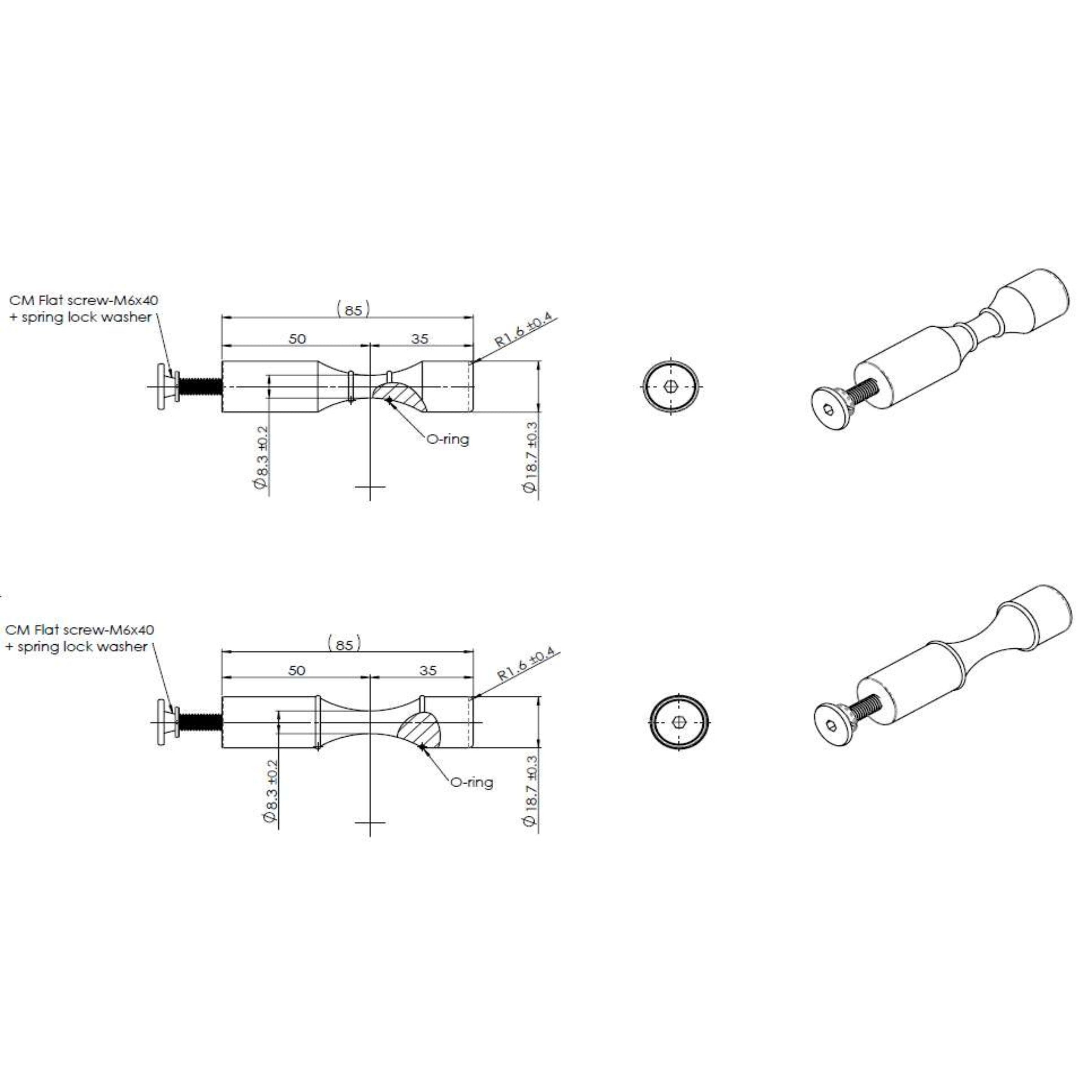 Label-Forward Wine Peg