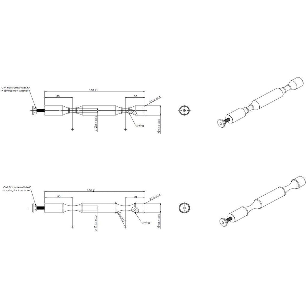 Label-Forward Wine Peg