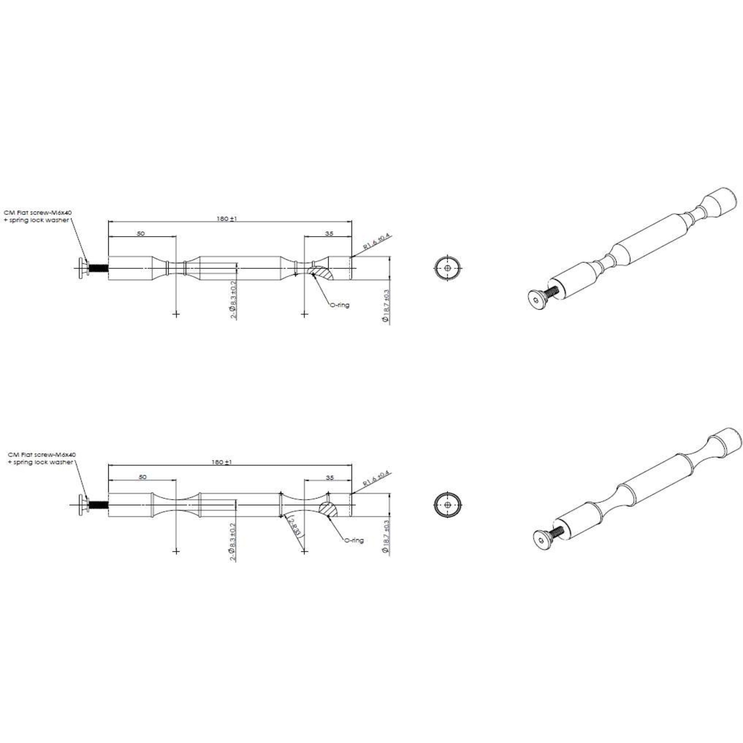 Label-Forward Wine Peg