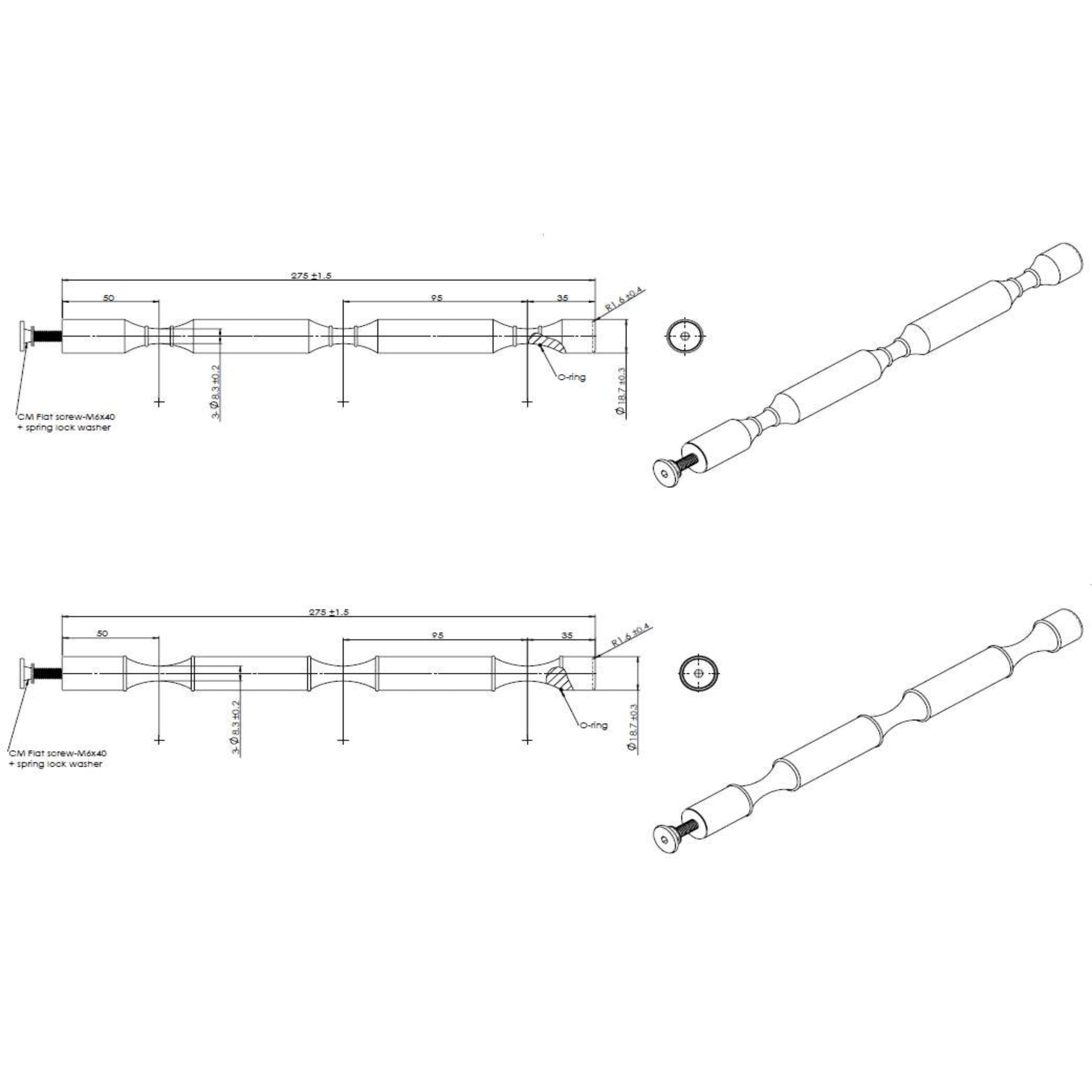 Label-Forward Wine Peg