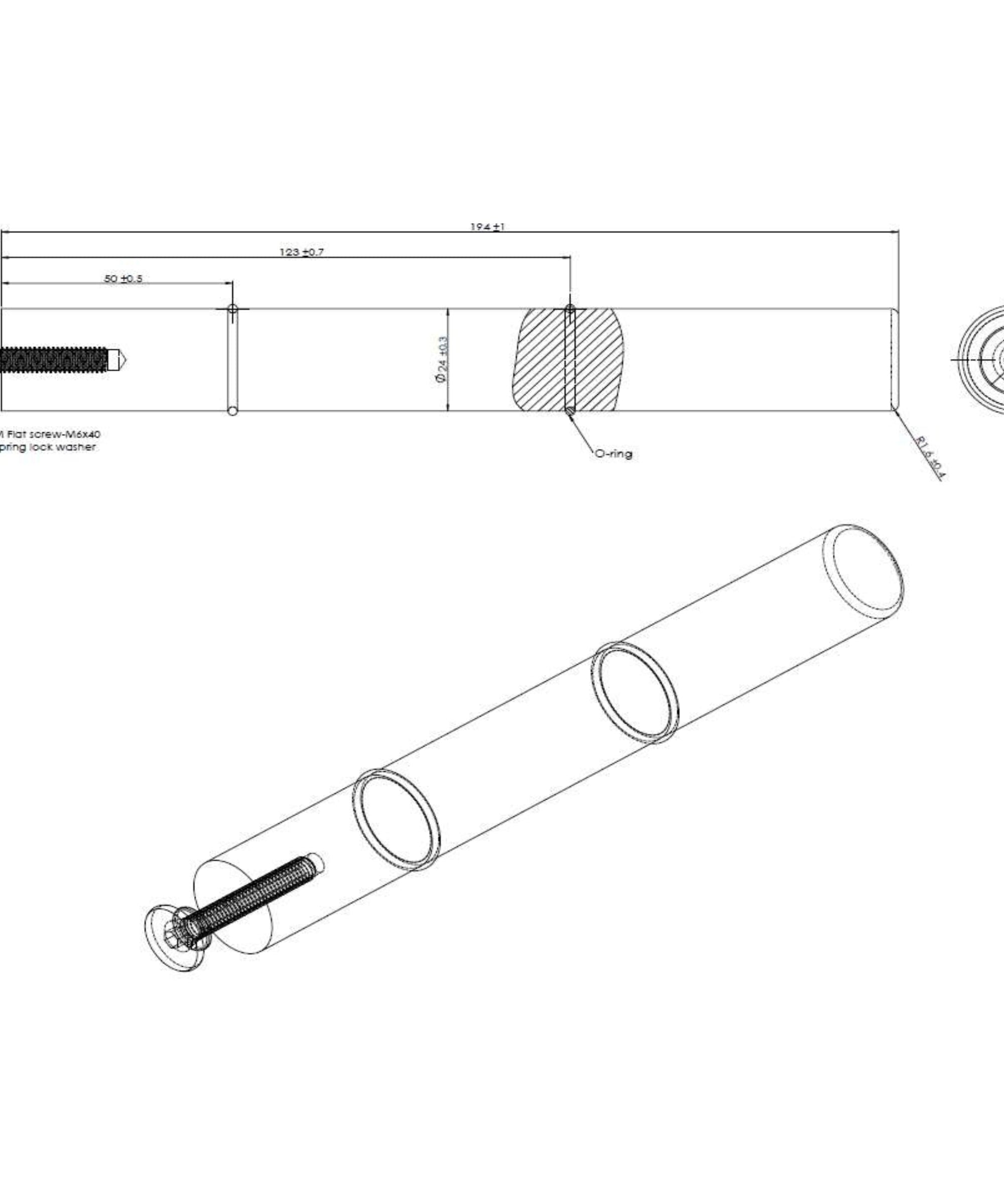 Cork-Forward Wine Peg | Mono