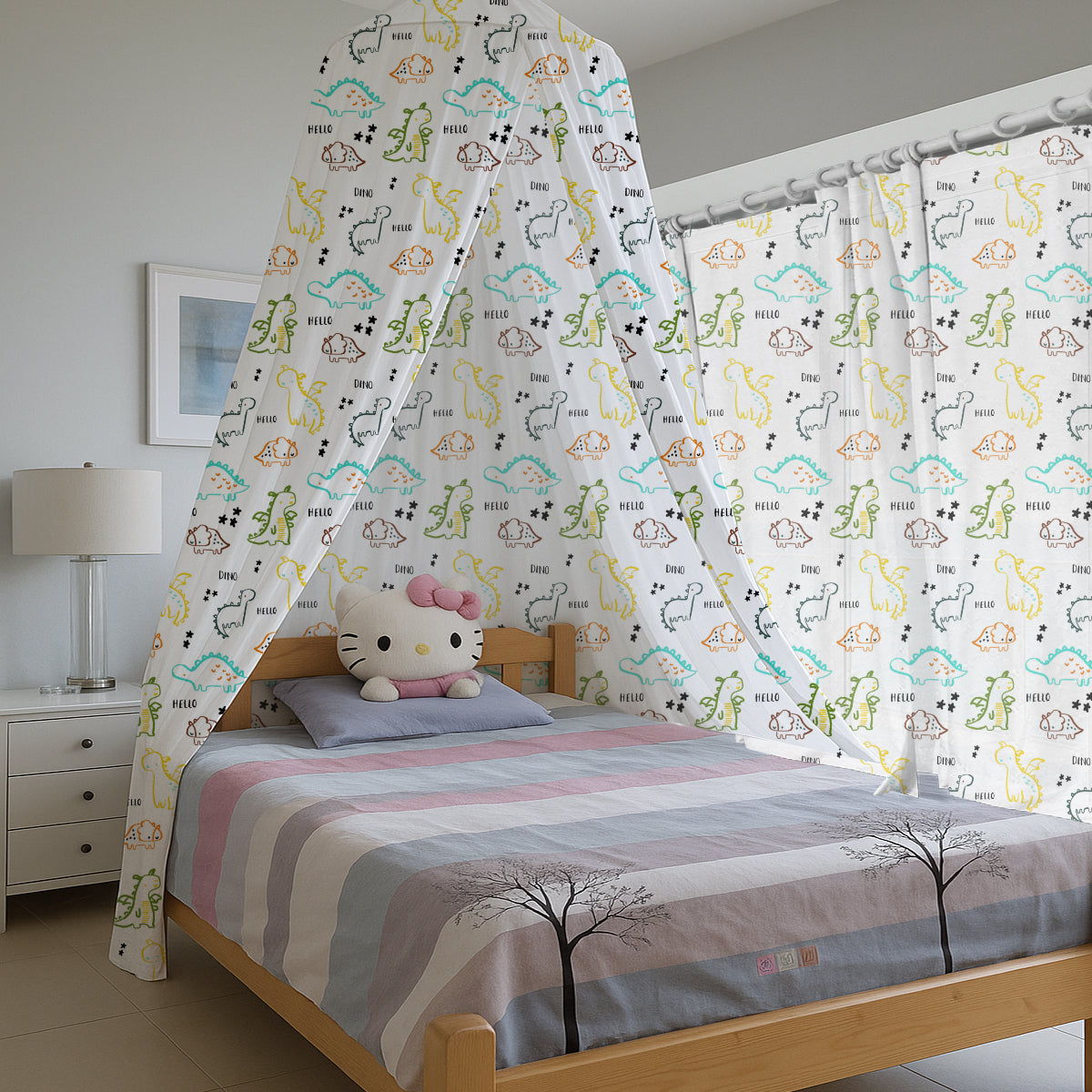 Dinos Printed Canopy