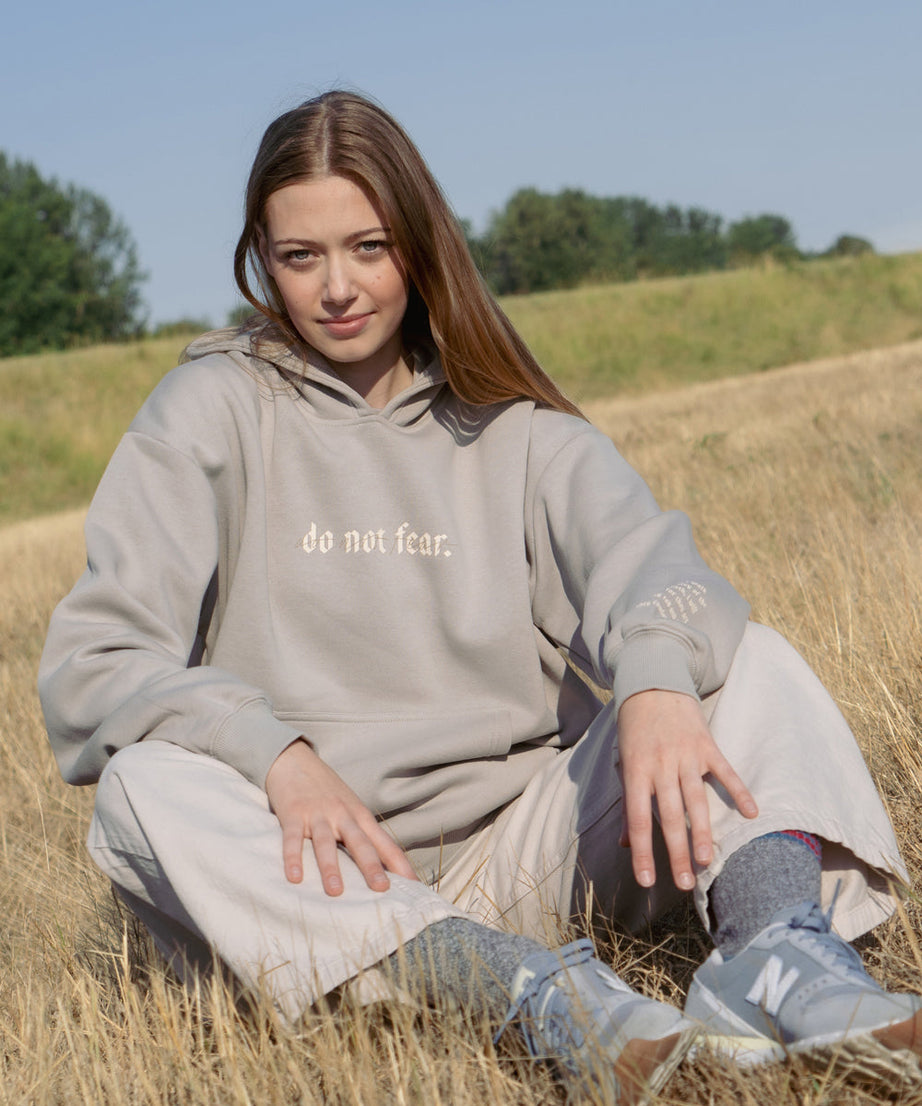 Do Not Fear Grey Unisex Hoodie