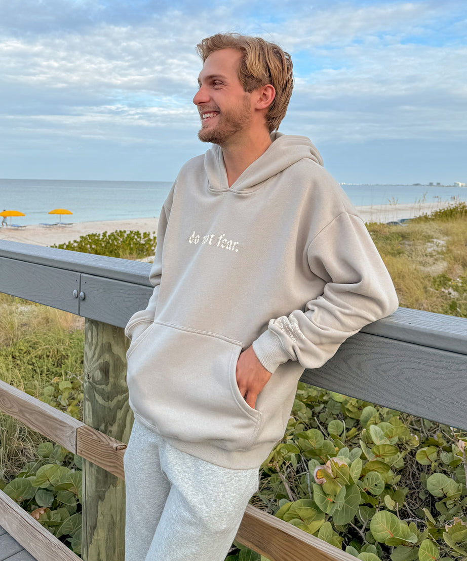 Do Not Fear Grey Unisex Hoodie
