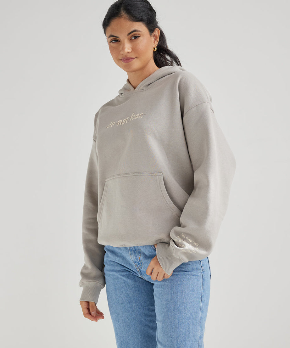 Do Not Fear Grey Unisex Hoodie