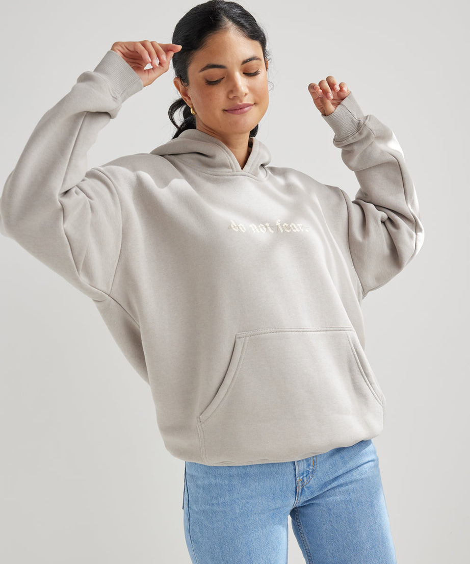 Do Not Fear Grey Unisex Hoodie