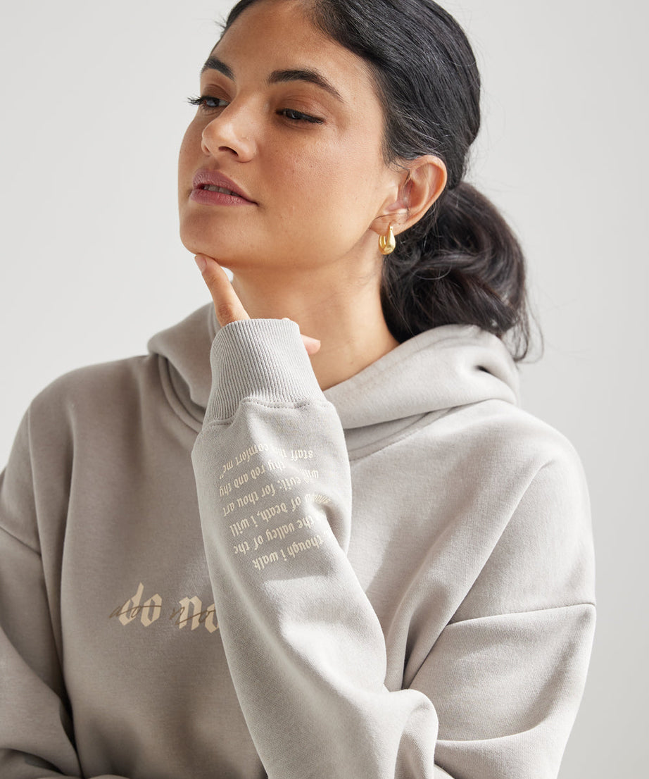 Do Not Fear Grey Unisex Hoodie