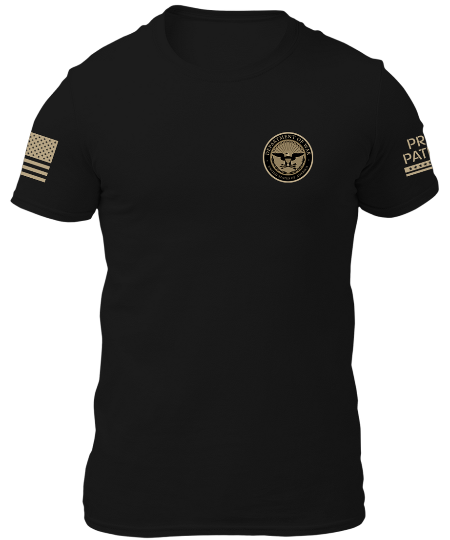 Department Of War (Two Sided) Shirt