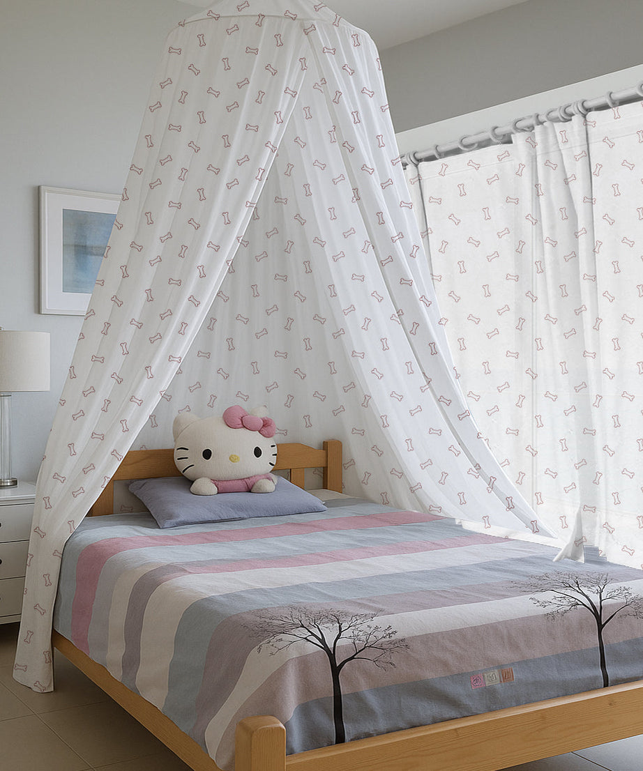 Dog Bones Printed Canopy