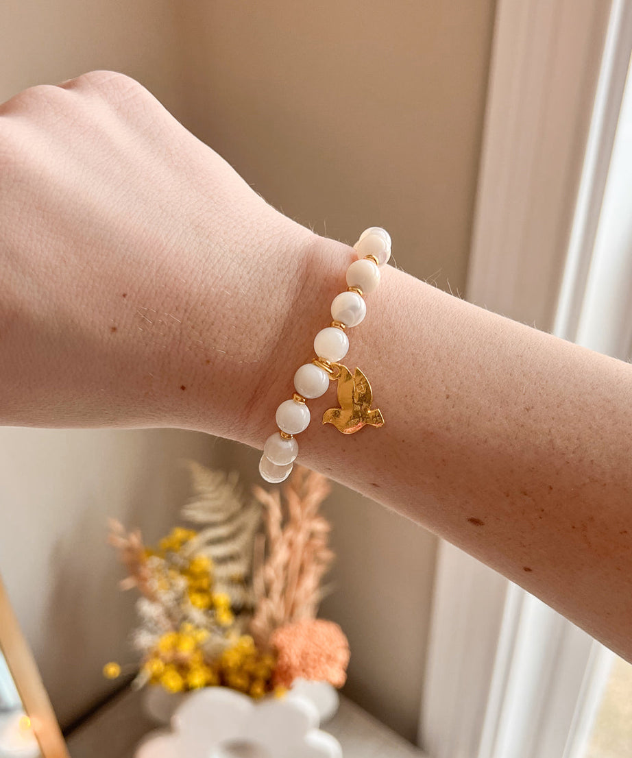 Dove Charm Bracelet