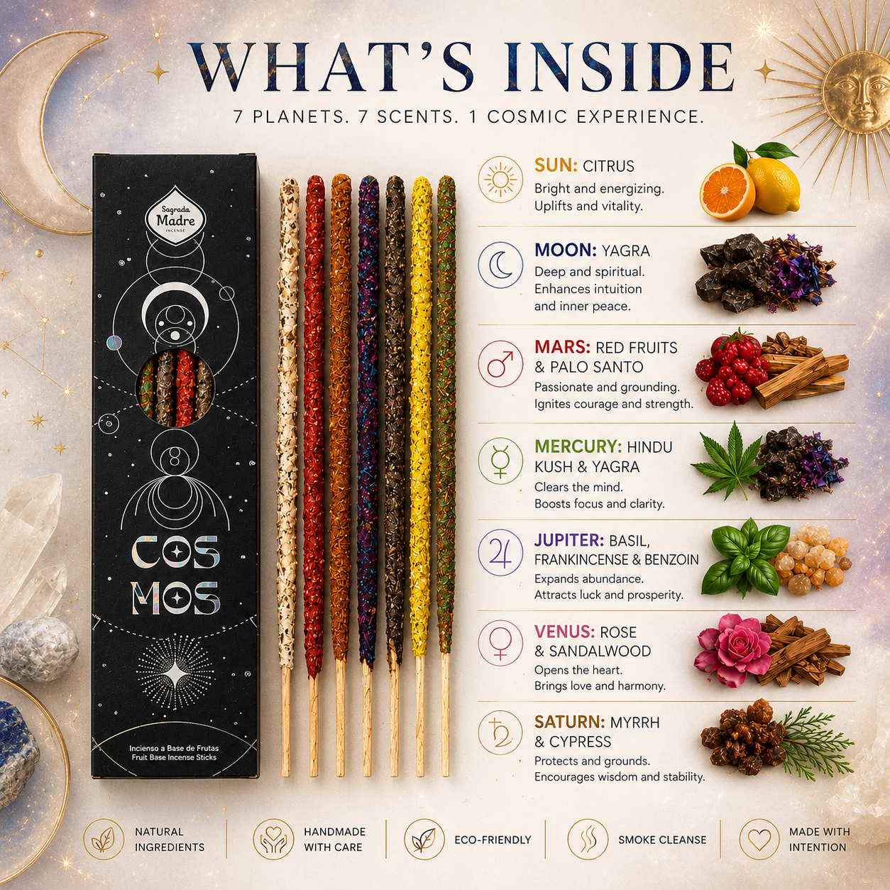 Variety Cosmos Incense