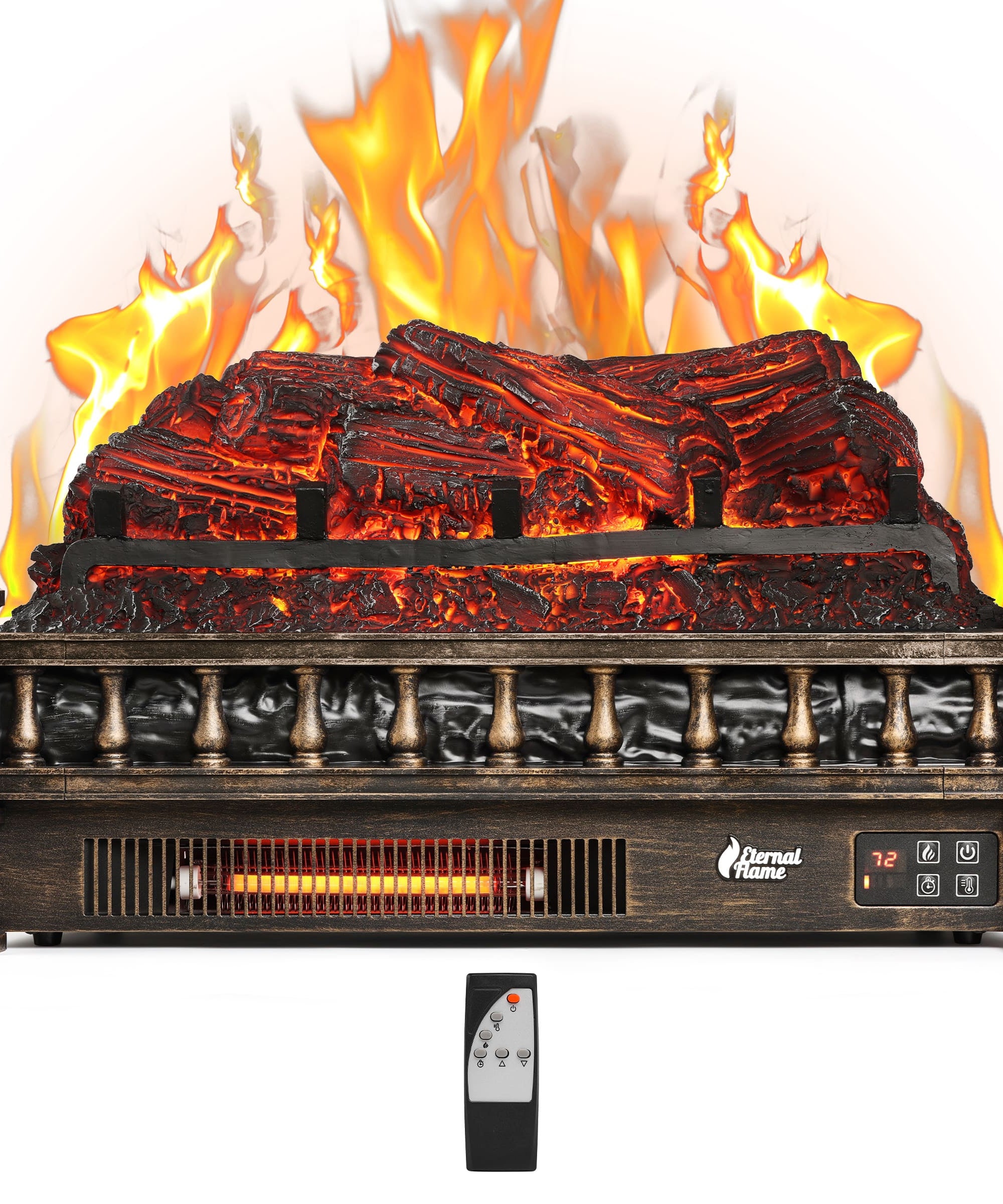 Eternal Flame EF23-PB Electric Fireplace Logs