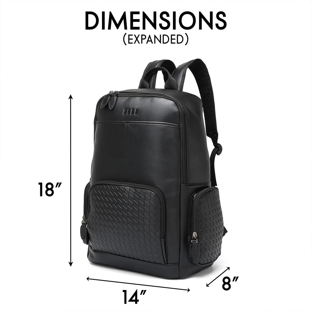 Leisure Luxe 33L Vegan Leather Backpack