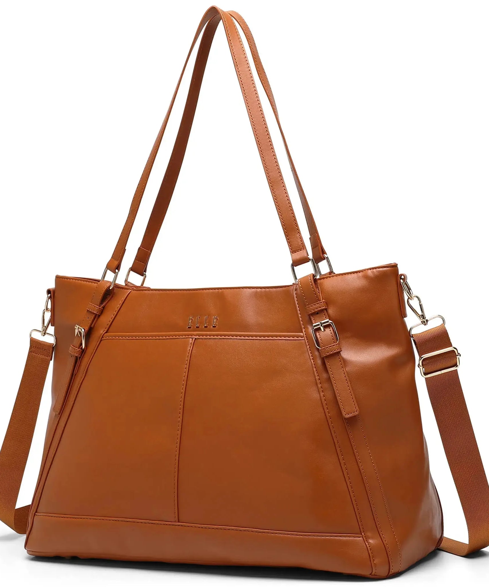 Freizeit Luxus 33L Weekender-Tasche aus veganem Leder