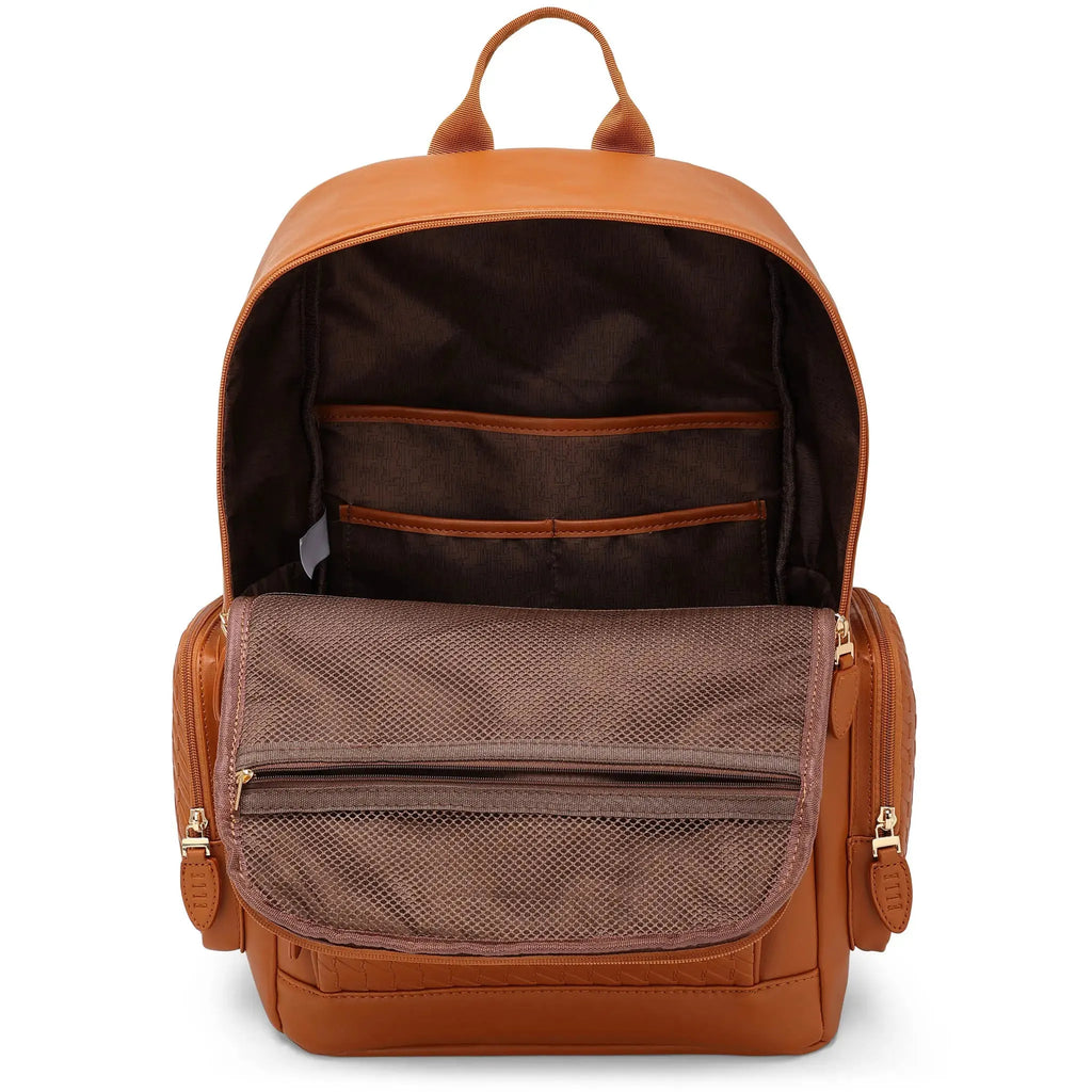 Leisure Luxe 33L Vegan Leather Backpack