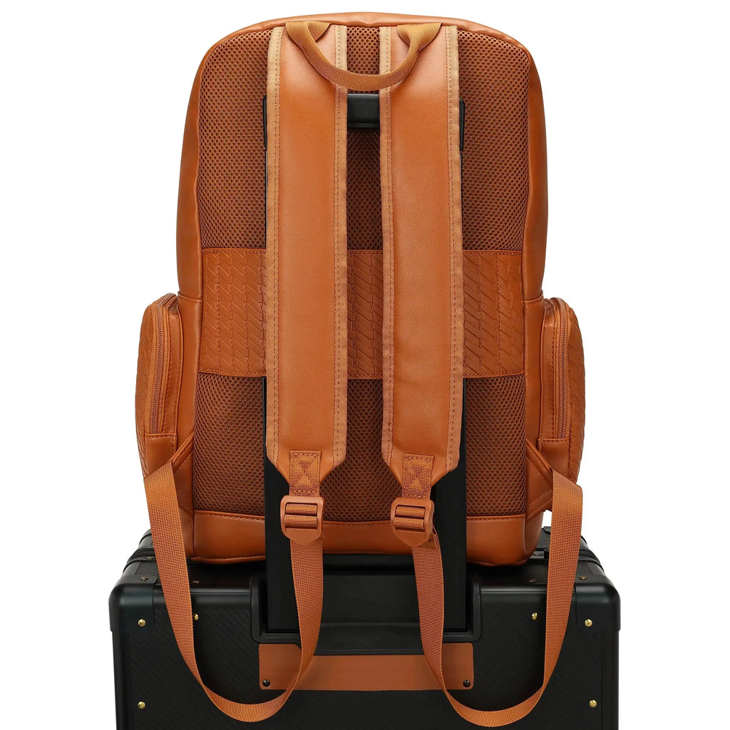 Leisure Luxe 33L Vegan Leather Backpack