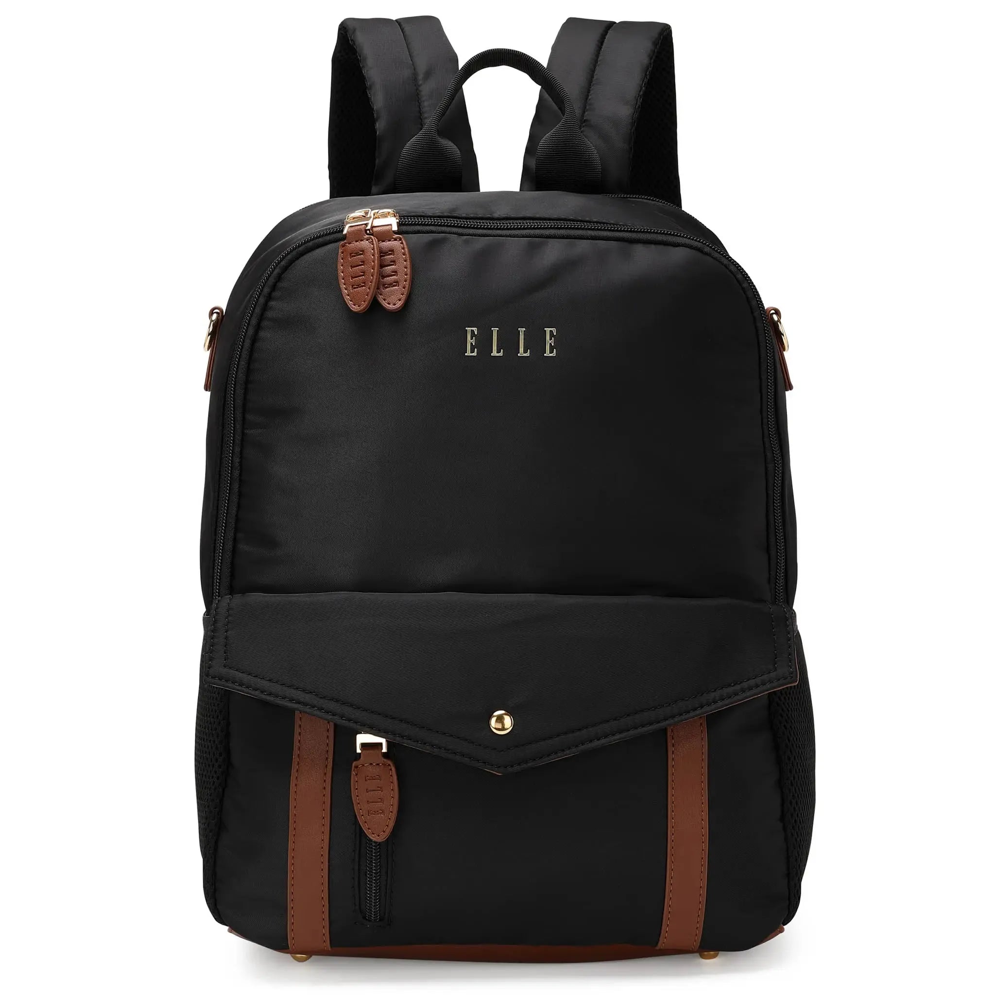 Luxe Journey 18L Rucksack aus Twill und veganem Leder