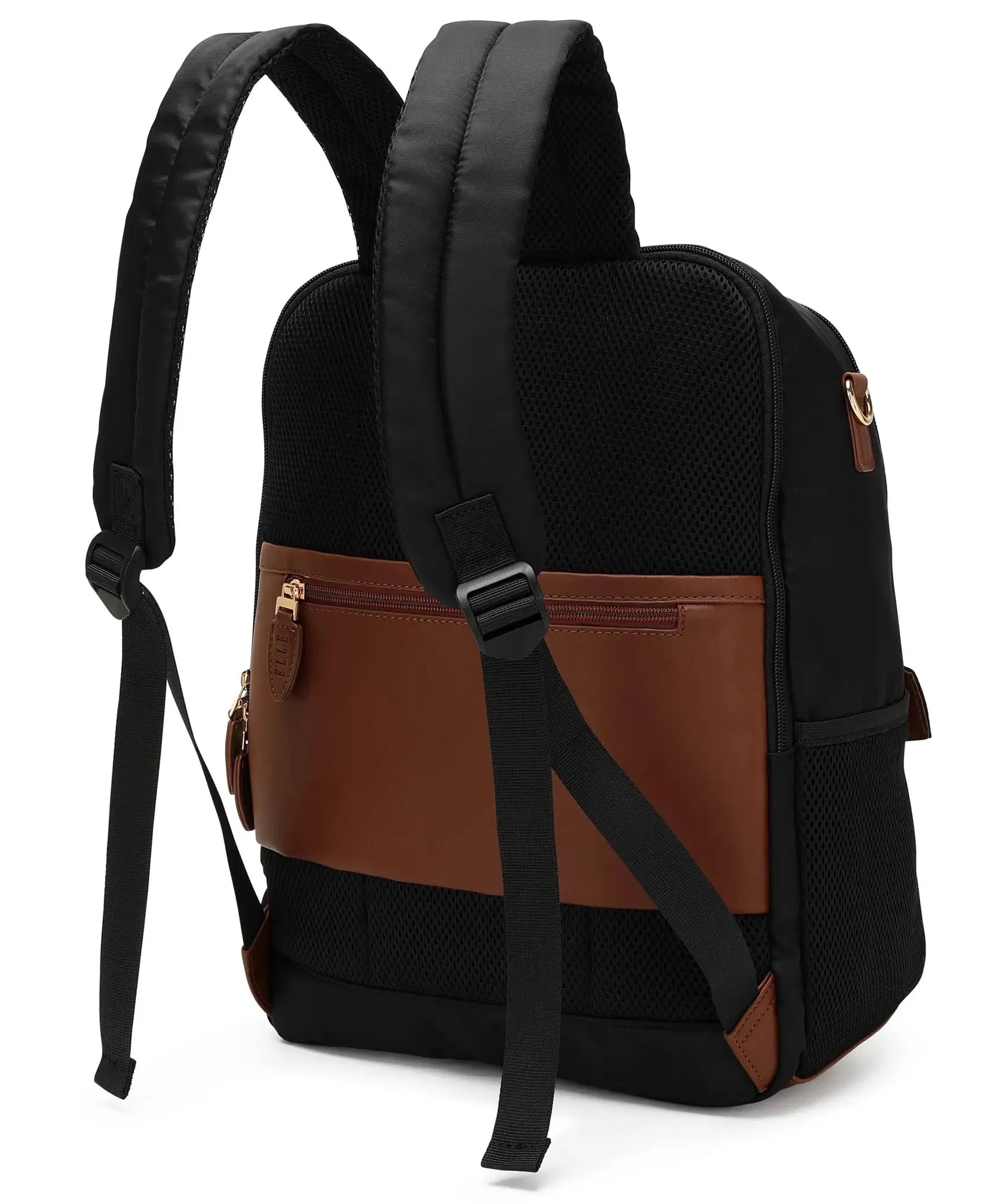 Luxe Journey 18L Rucksack aus Twill und veganem Leder