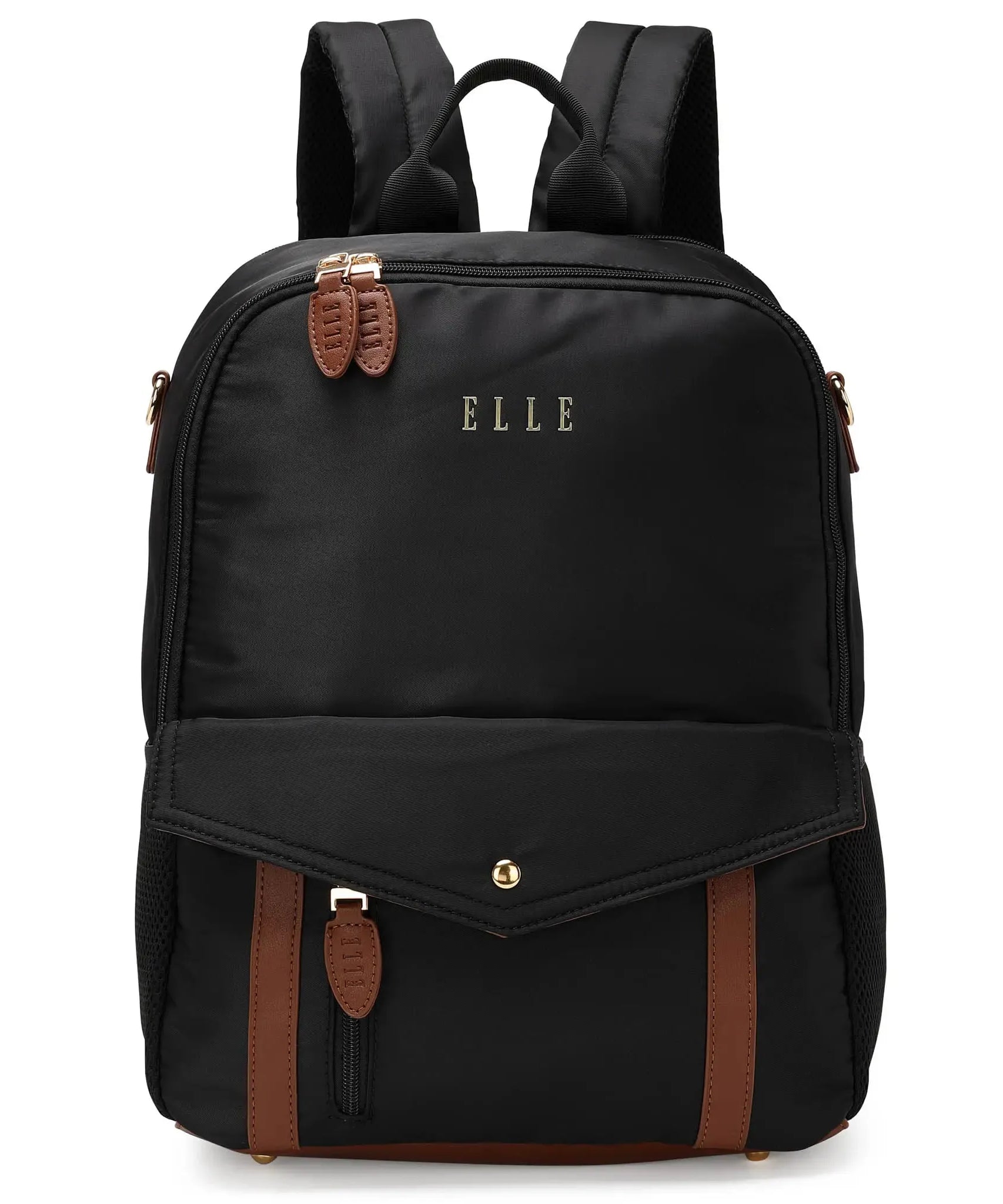 Luxe Journey 18L Rucksack aus Twill und veganem Leder